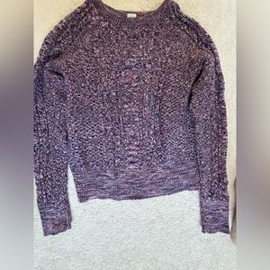 Gap purple knit sweater